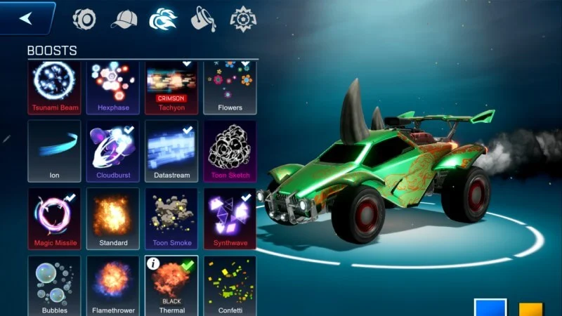 تحميل Rocket League Sideswipe للايفون