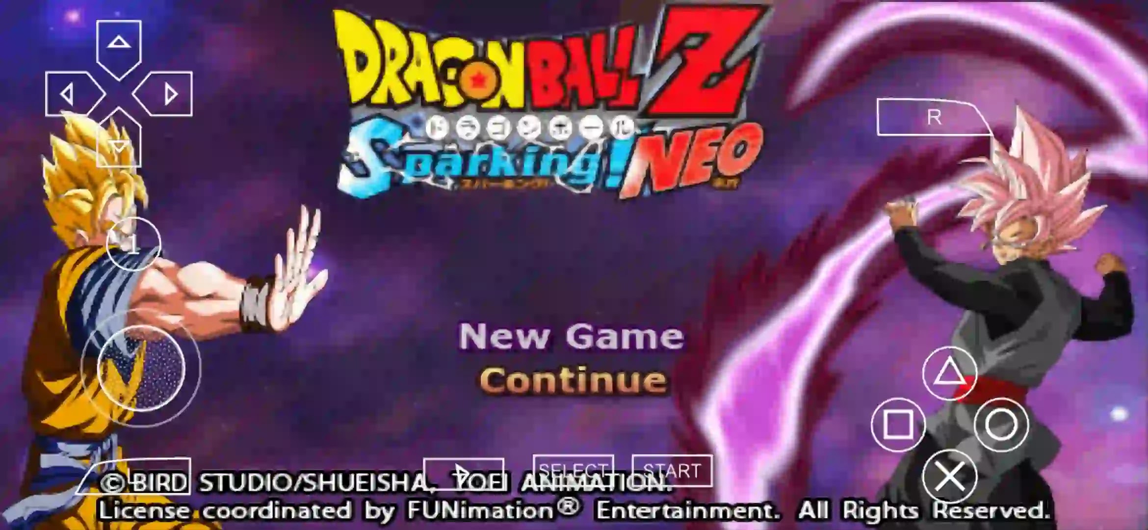 Dragon Ball Z Sparking Neo PPSSPP ISO Download