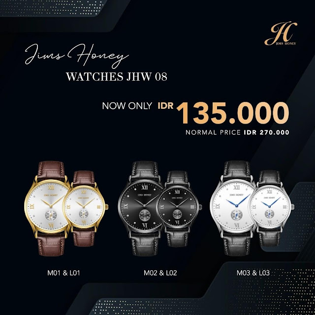 JIMS HONEY TIME PIECE COUPLE JHW 08