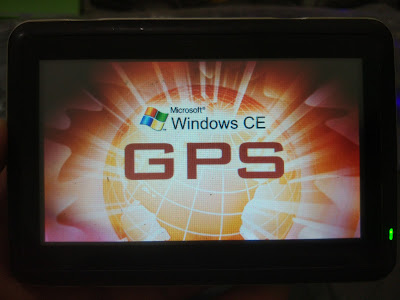 Tampilan Startup GPS LONGHORN GoGo909