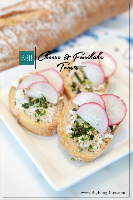 Cheese & Furikake Toasts