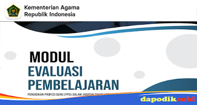 Download Modul Evaluasi Pembelajaran (Pedagogi)  PPG Dalam Jabatan Direktorat Jenderal Bimbingan Masyarakat Katolik, Kementerian Agama RI