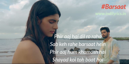 Barsaat - Armaan Malik ft. Medha Rana pics images | Quotes | Lyrics