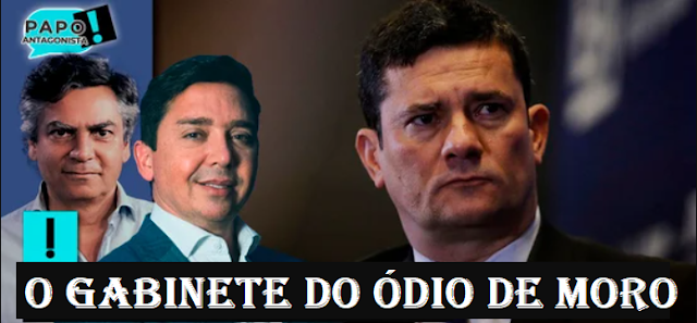 O ANTAGONISTA VIROU UMA ESPÉCIE DE GABINETE DO ÓDIO DE SÉRGIO MORO!