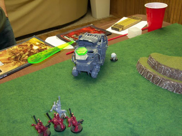 Chaos Marines vs Orks Warhammer 40k battle report