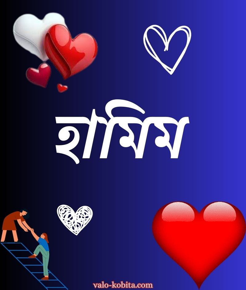 হামিম নামের পিক বা ডিজাইন