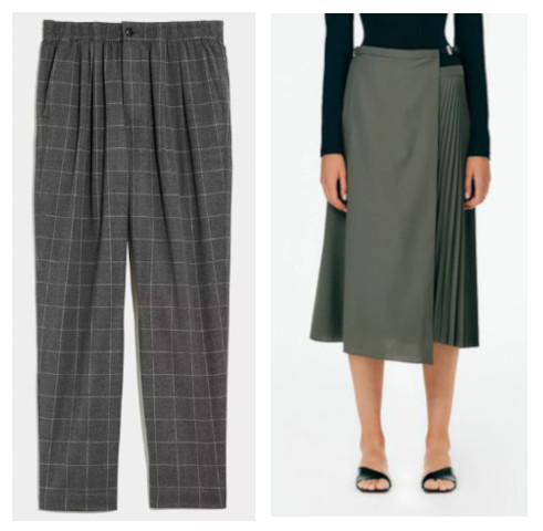 Outfit formula: wide leg trousers + wrap shirt + chunky sneakers Style  Adjectives: classic, casual, unexpected. How this works with my…