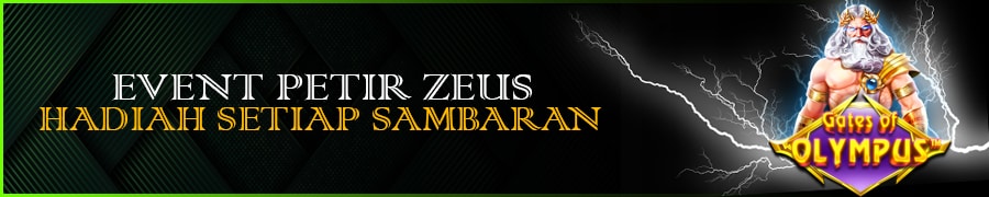 Event Petir Zeus Hadiah Tertinggi | Wartegbet Slot Online | RTP Tertinggi 2021