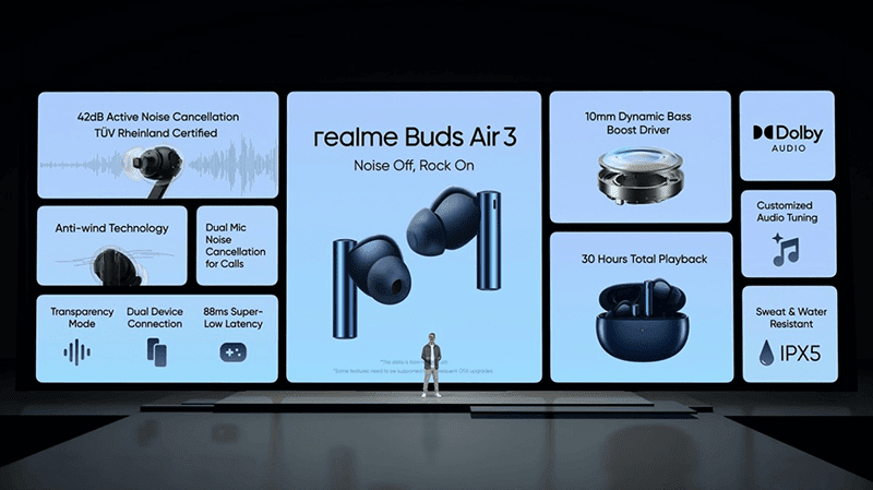 realme Buds Air 3 features