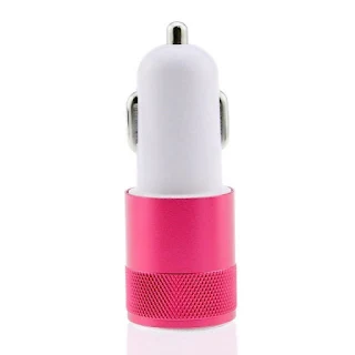 Mini 2 Port USB Car Charger 2.1A Universal Dual Double USB Cell Mobile Phone Charging Adapter For phone hown - store