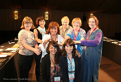 Photo above, from 2011 - Front: Sarah Baker and Chelsea Mooser. L to R behind them: Names and Regions (all roles have changed since this pic!) Dawn Dixon (AZ), Michelle Parker-Rock (AZ), Priscilla Burris (CA), Teresa Fanin (NC), Patricia Wiles (KY), Cherie Stihler (AK). Photo courtesy Priscilla Burris.