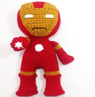 PATRON GRATIS IRON MAN AMIGURUMI 49532 🦸‍♂️