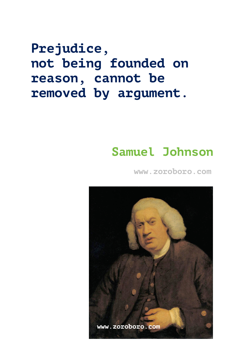 Samuel Johnson Quotes. Samuel Johnson on Patriotism, Writing, Love & Friendship Quotes. Samuel Johnson Books Quotes