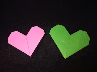 Gambar Origami love