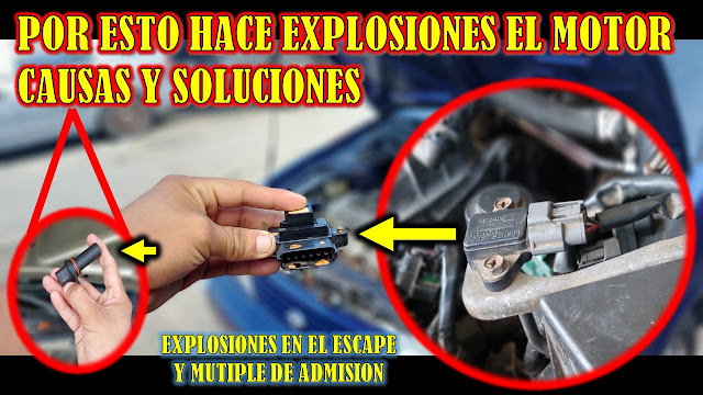 Por que mi auto hace explosiones en el escape o en el motor