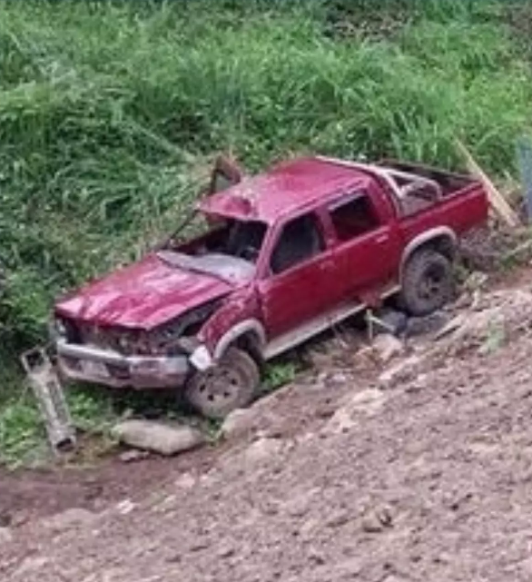 Nicaragua: Conductor muere al accidentarse con camioneta sin frenos en Cuapa