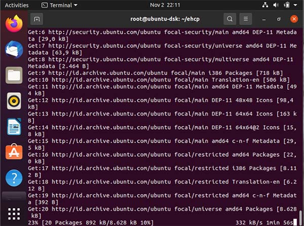 Cara Install EHCP di Ubuntu 20.04