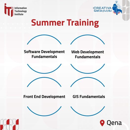 تفاصيل برامج التدريب الصيفي من معهد تكنولوجيا المعلومات (ITI) "فرع قنا والاقصر والبحر الاحمر"