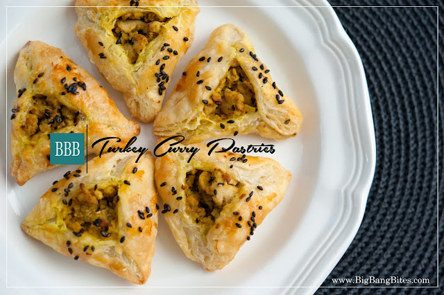 Turkey Curry Pastries