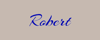Robert name signature