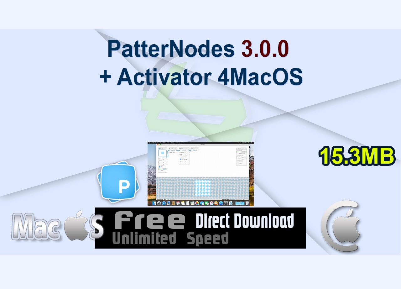 PatterNodes 3.0.0 + Activator 4MacOS