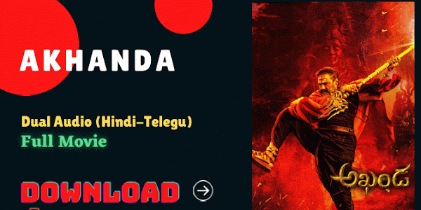 Akhanda 2021 Full Movie Download in HDRip Dual Audio {Hindi-Telegu} Tamilrockers