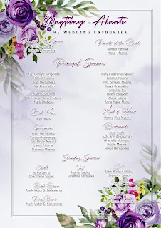 This floral invitation set is a beautiful addition to your wedding or baby shower.