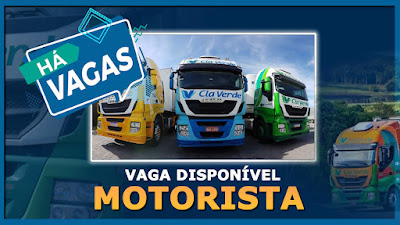 Transportadora Cia Verde abre vagas em 3 estados para motorista carreteiro