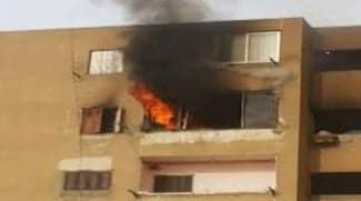 ماس كهربائي وراء اندلاع حريق شقة سكنية فى سوهاج بدون إصابات