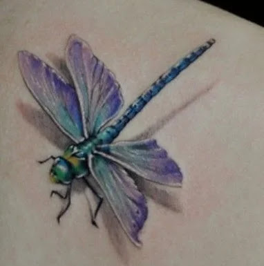 japanese dragonfly tattoo
