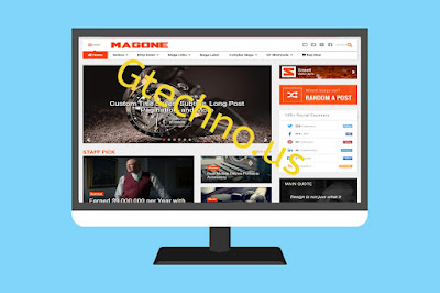 MAGONE Blogger Template