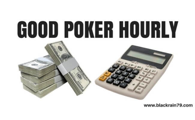 How much per hour in poker?