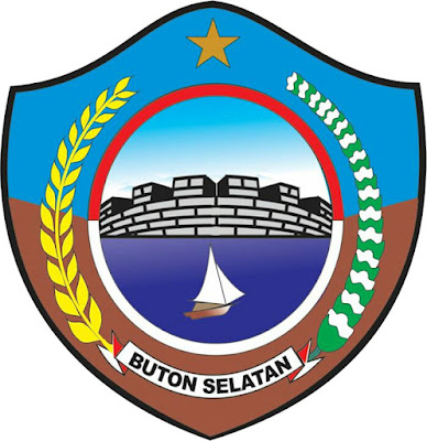 Logo / Lambang Kabupaten Buton Selatan - Latar (Background) Putih & Transparent (PNG)