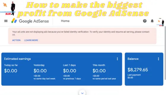 How to make the biggest profit from Google AdSense