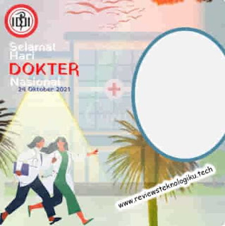 kumpulan twibbon hari dokter nasional 2021