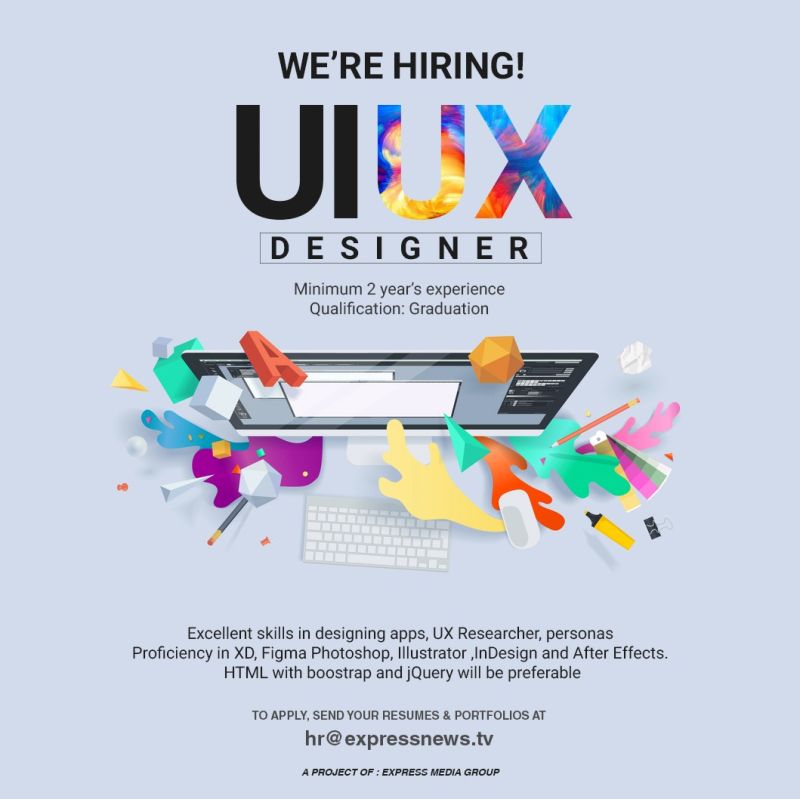 Express News Jobs UI/UX Designer