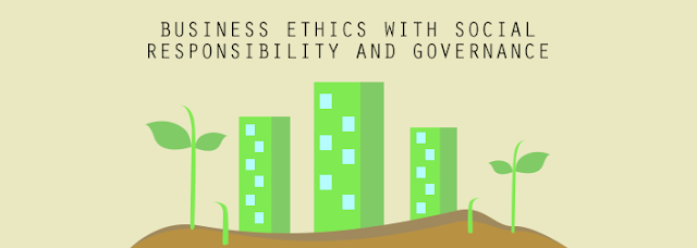 Business Ethics with Social Responsibility and Governance This study is about which values and principles should guide business decisions and how ethics should be integrated within business and business education as we reflect upon the ethical corruption and financial failures of the past decade. It touches on the ethical issues in the fields of accounting, finance, human resource management, marketing, and management.