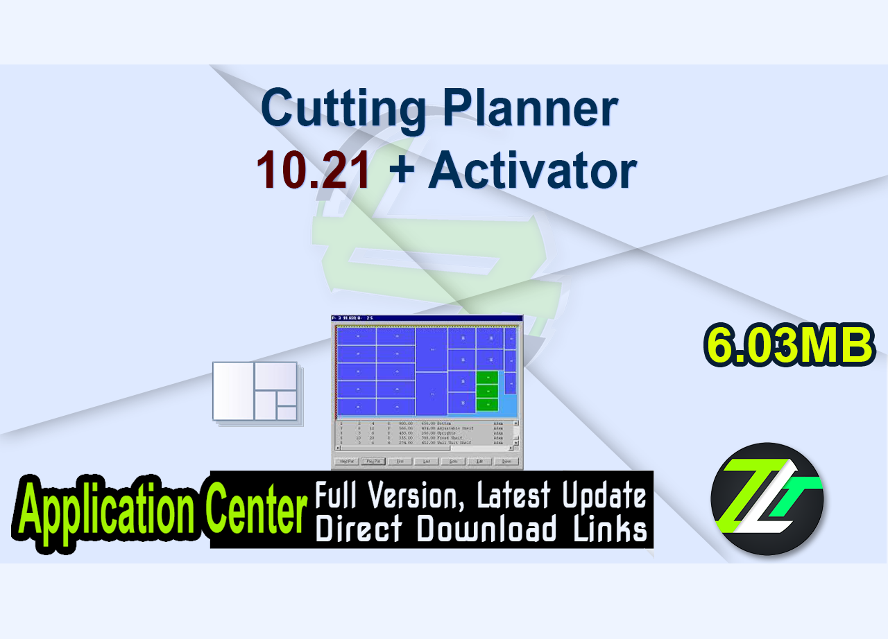 Cutting Planner 10.21 + Activator