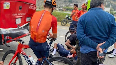 Egan Bernal Accidente 2022 Colombia Fayals