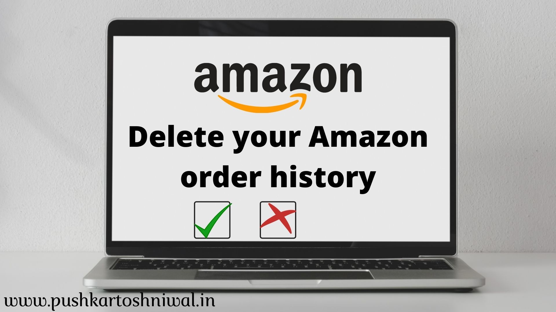 How to hide or delete an Amazon Orders history?