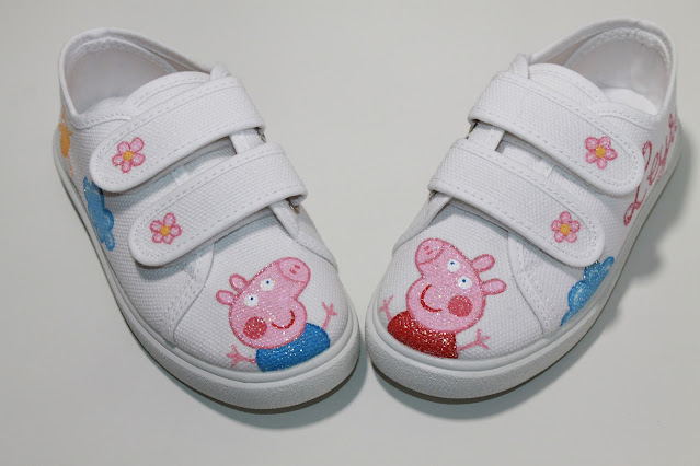 zapatillas Peppa Pig personalizadas