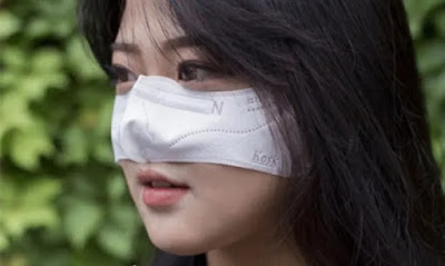 Masker Model Baru dari Korea, Bisa Dipakai sambil Makan-Minum