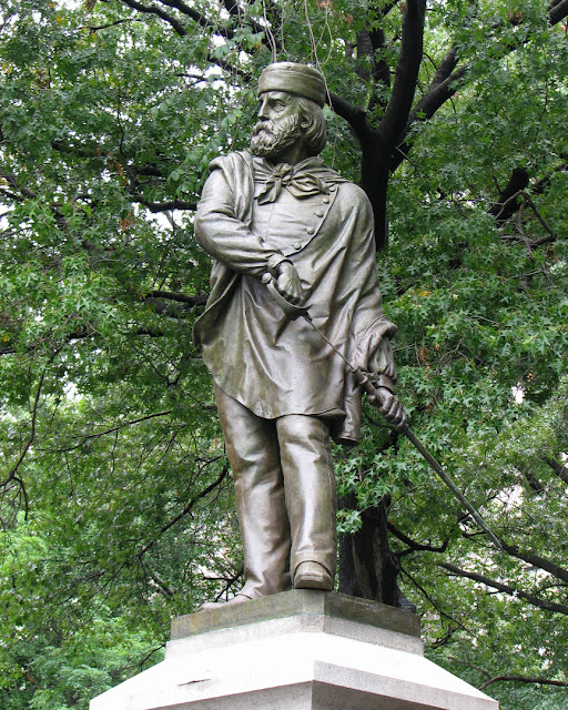 Giuseppe Garibaldi by Giovanni Turini, Washington Square Park, New York