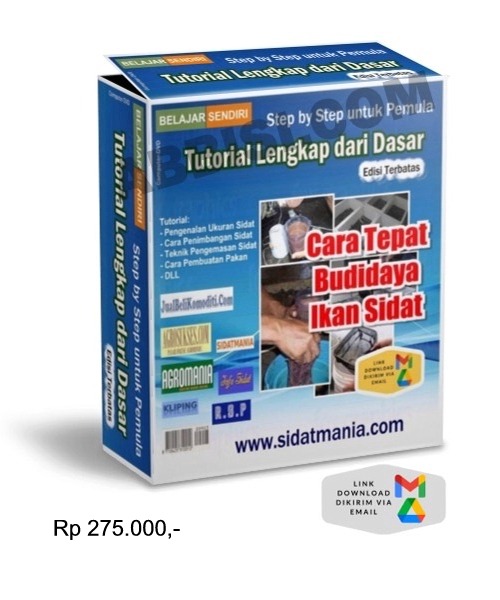 Tersedia Paket Belajar Sendiri: CARA TEPAT BUDIDAYA SIDAT (KODE: TB)