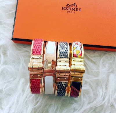 Hermes Enamel Bracelet