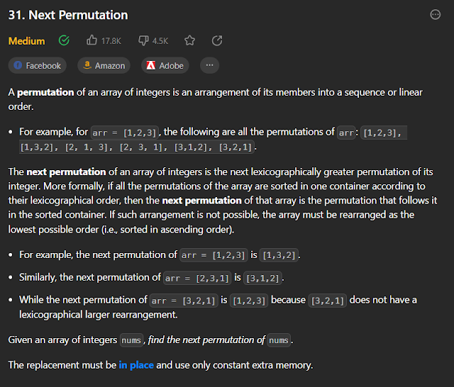 Next Permutation