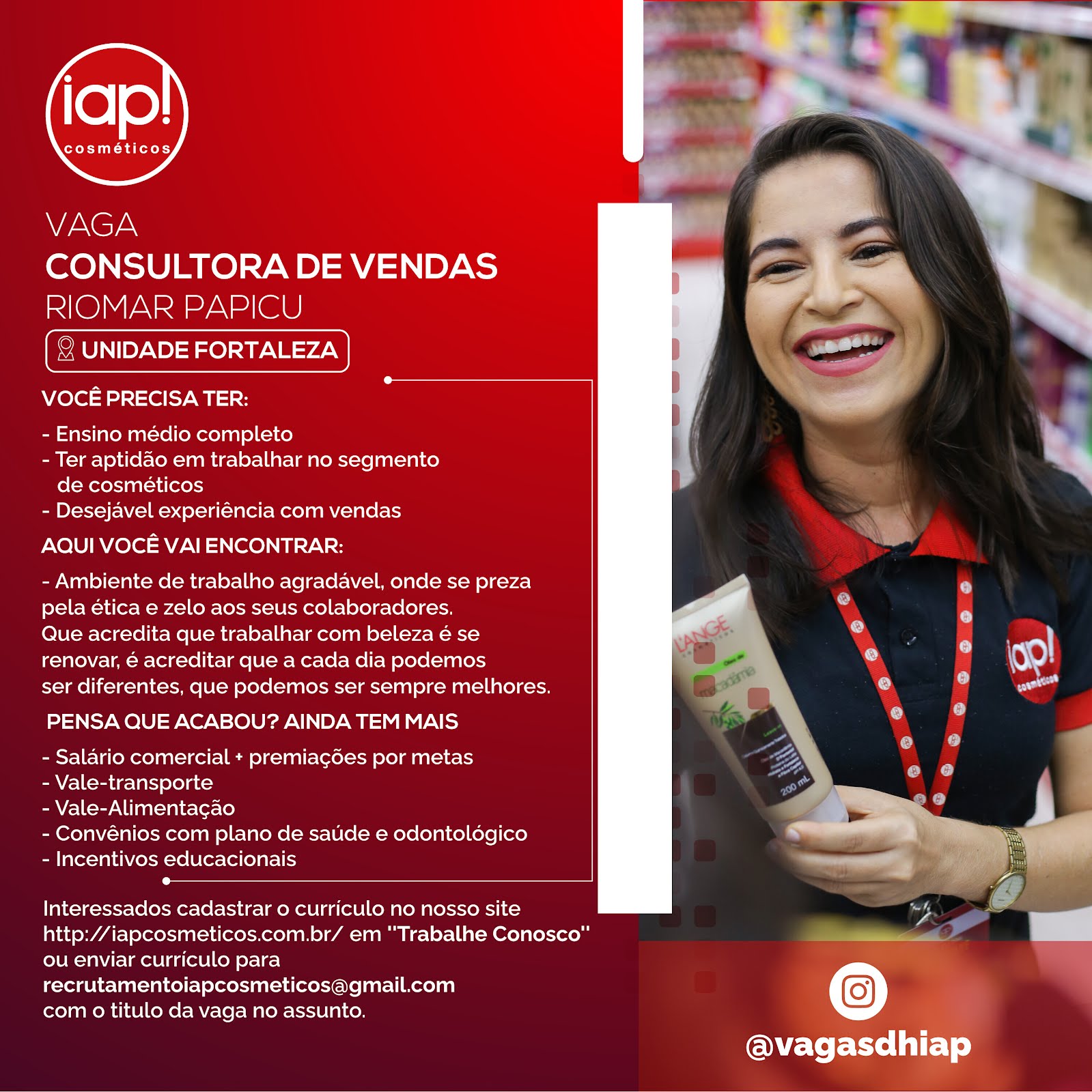 CONSULTOR(A) DE VENDAS