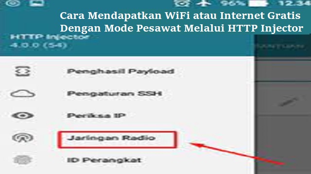 Cara Mendapatkan WiFi Gratis Dengan Mode Pesawat