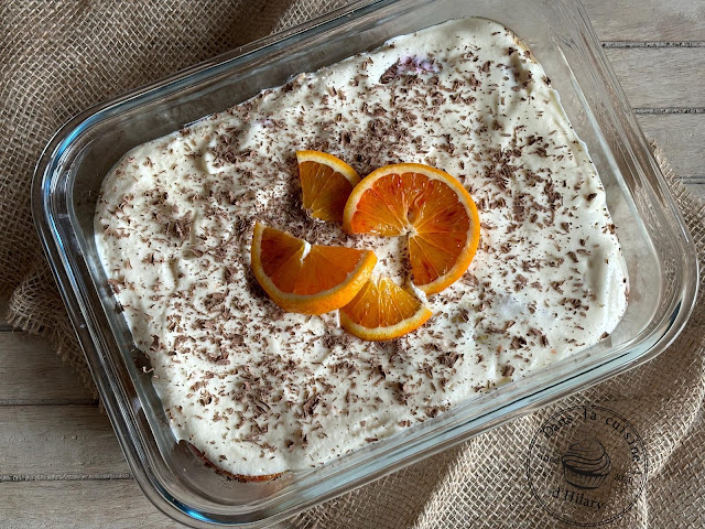 Tiramisu à l'orange et aux speculoos - Dans la cuisine d'Hilary