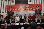 Polrestabes Surabaya Bekuk Sindikat Pencurian Jaringan International Empat Warga Pakistan Diamankan 